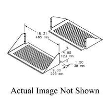 nVent HOFFMAN ESHDV23 DACCY Vented Double Sided Shelf, 4.85 in H x 23 in W x 10-1/2 in D, 3 Rack Unit, Steel