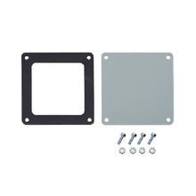 Hoffman F88WP F20 Closure Plate, For Use With 8 x 8 in NEMA 12 Feed Through Wireway, Steel, Gray