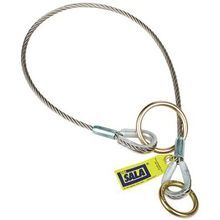3M DBI-SALA Fall Protection 5900550 Choker/Pass-Thru Reusable Cable Tie-Off Adapter With 3 in Dia O-Ring, For Use With: Fall Protection System, Specifications Met: ANSI Z359.18,OSHA 1910.140/1926.502