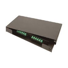 Multilink® 885257 Swing Out Fiber Distribution Unit, Steel, Black