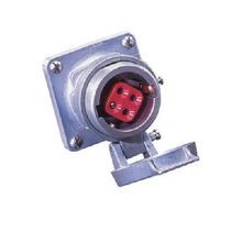 Crouse-Hinds Arktite® APJ6485 Grounding Style 2 Heavy Duty Watertight Pin and Sleeve Mating Plug, 600/125 VAC/VDC, 60 A, 4 Pole, 3 Wires, Natural