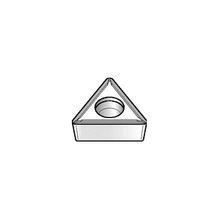 Kennametal® 4045329 Screw-On Turning Insert, TPGT Insert, Material Grade: C3/C4, 2152 Insert, Triangle Shape, Neutral Cutting Direction, Carbide, Manufacturer's Grade: KCU10