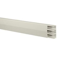 PREMISE WIRING Basetrak® PB3BC10 3-Channel Standard Raceway Base and Cover, 10 ft L x 4-1/2 in W x 1.63 in H, Extruded Thermoplastic, Off-White
