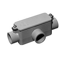Carlon® E983J Type T Conduit Body, 2 in, PVC