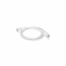 Quiktron® 576-125-025 Value Series Booted Patch Cord, Category: Cat 6, 24 AWG Solid Copper Conductor, RJ45 Male Connector, 25 ft Cord Length, White