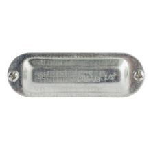 T&B® Fittings K50S 35 Series Conduit Body Cover, 1/2 in Hub, For Use With: EMT Conduit, Steel, Zinc Plated
