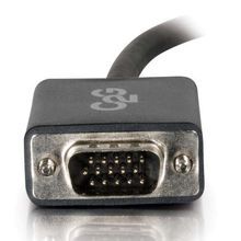 Quiktron® C2G® DisplayPort™ 54332 VGA Adapter Cable, 6 ft L, DisplayPort™ Male x VGA Male Connector, 30 AWG Copper Conductor, PVC Jacket