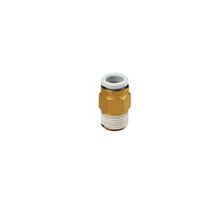SMC® KQ2H11-U03 Male Connector, Connector, 3/8 in, Tube x Universal End Style