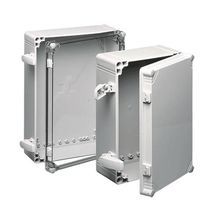 nVent HOFFMAN QLINE™ Q604018PCIQRR Q41 Junction Box, 600 mm H x 400 mm W x 173 mm D, Opaque Cover, NEMA 4X, Polycarbonate