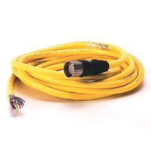 Rockwell Automation 889M-F12AH-5 Standard Patch Cord, M23 Connector, 12-Pin Straight Female Connector, 16.4 ft Cable Length