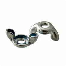 BBI 863168 Light Type A Forged Wing Nut, Measurement System: Imperial, 3/8-16 Thread, Low Carbon Steel, Zinc CR+3