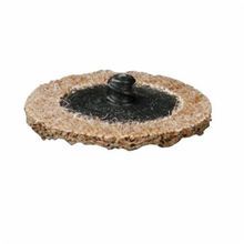 CGW® 59506 Quick-Change Surface Conditioning Disc, 3 in Diameter Disc, 60 Grit, Coarse Grade, Aluminum Oxide Abrasive, Roll-On Attachment