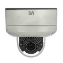 DW® Star-Light™ DWC-V4283WTIR Universal HD Super Vandal Dome Camera With Vari-Focal Lens and IR, Motorized Zoom Auto Focus P-Iris Lens, 1944 x 1092 pixel Pixels, HD-Analog/HD-TVI/HD-CVI 2.1MP/1080p CVBS Analog Up to 960H Video Outputs, White Housing