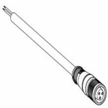 Brad® Micro-Change® 703000D02F120 120072 Single Ended Cordset, 250 VAC/VDC, 22 AWG, 3.7 m L