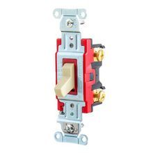Wiring Device-Kellems Hubbell-Pro™ 1221I 2-Position General Purpose Industrial Grade Toggle Switch, 120/277 VAC, 20 A, 5540 W Power
