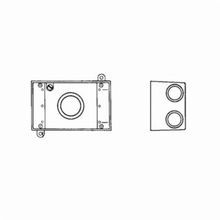 Red Dot® IH4-2-LM Universal Weatherproof Box, Die Cast Aluminum, 17 cu-in Capacity, 1 Gang, 4 Outlets, 4-9/16 in H x 2-13/16 in W x 2 in D Dimensions