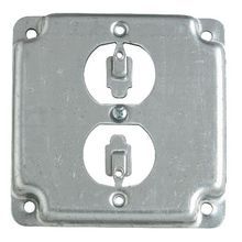 Steel City® RS-12 Surface Cover, 4 in L x 4 in W x 1/2 in D, Steel