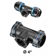 Prevost PPS1 TT20203 Aluminum Parallel Female Thread Tee Fitting For Pipe, PPS1 Series, 3/4