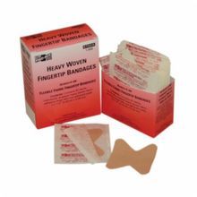 Pac-Kit® 1-950 Sterile Fingertip Bandage With Non-Adherent Pad, Woven Fabric, Beige