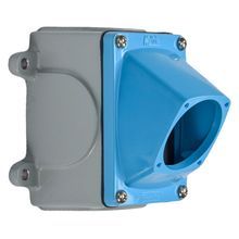 MELTRIC DECONTACTOR™ 711C3N07 30 deg Size 1 Box/Angle Adapter, 4.66 in H x 4.94 in W x 4.49 in D, Nylon/Polyester
