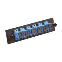 Multilink® 1063131 Loaded SC Simplex Single Mode Adapter Panel, Steel