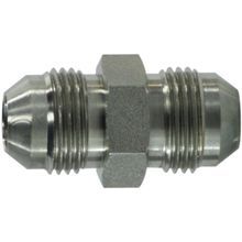 Midland Industries 24032020 Tube Union, 1-5/8-12, 37 deg SAE Male JIC Flare End Style, Steel
