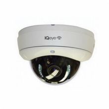 Vicon IQM53WR-B5 IQeye Alliance MX WDR Dome Camera, Wide Angle Lens, 3.1 MP Pixels, H.264/MJPEG Video Outputs, Indoor/Outdoor Indoor/Outdoor