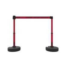 Banner Stakes PL4247 PLUS Barrier Set X2, Red 