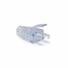 Platinum Tools® 100035C Snag Proof Strain Relief Boot, For Use With EZ-RJ45 Cat 5e Connector, Clear