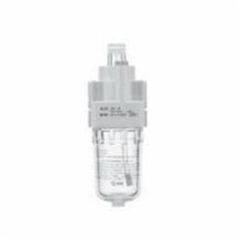 SMC® AL Modular Air Regulator Lubricator with Drain Cock, 1/4 in NPT Port, 1 MPa, Polycarbonate Bowl