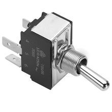 Appleton® 01210003N McGill™ 0121 Multi-Pole Toggle Switch, 125/250 VAC, 15/10 A, 3/4 hp Power, DPDT Contact Configuration