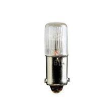 Candela B1A-120VWRES Neon Miniature Lamp, 0.04 W, Bayonet T3-1/4 Lamp
