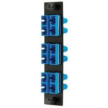 PREMISE WIRING FSPSTD6 Fiber Adapter Panel With (6) ST Duplex Adapters, 12 Ports, Bronze/Phosphor
