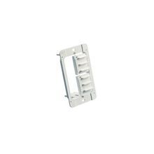 Caddy® MP1P Low Voltage Mounting Plate, Surface Mount, For Use With Low Voltage Class 2-Outlet, Acrylonitrile Butadiene Styrene