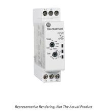 Rockwell Automation 700-FEM6TZ12 700-FE Economy Timing Relay, Multi-Function, Multi-Function, DPDT (2 C/0), 0.05 s...100 hr (7 settings), 12...240V AC/DC