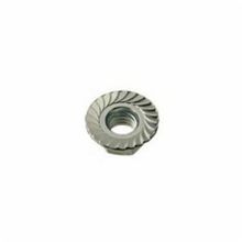 BBI 857220 Case Hardened Hex Head Serrated Flange Locknut, Measurement System: Imperial, 5/16-18 Thread, Low Carbon Steel, Zinc CR+3