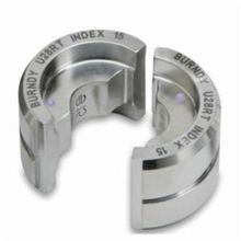 BURNDY® U25RT Style U Hydraulic Crimping Die, 3/0 AWG Cable, Stainless Steel