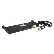 Wiring Device-Kellems Network Wiring MCCPSS19 Portable Surge Protection Power Strip, 125 VAC, 15 A, 10 Outlets, 10 ft L Cord, Rack/Flush Mount