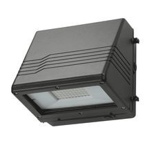 Atlas® WLCFC27LED Compact Classic Full Cut-Off Wall Light, 120/208/240/277 VAC, LED Lamp, Bronze Housing