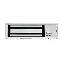Alarm Controls 1200LB Magnetic Lock, Instant Release Action, 1200 lb Holding Force, 12/24 VDC Power Source, Aluminum, Clear Anodized