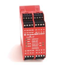 Rockwell Automation 440R-C23139 Single Function Safety Relay, 2NC/2 PNP Solid State Immediate Auxiliary Output/3NO Output Contact Form, 24 VAC/VDC Coil