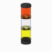 Allen-Bradley 855EC-B24B8B7B5 Signaling Device, 1/2in.NPT Surface Mount, Black, 24V AC/DC Full Voltage, Strobe Xenon, Yellow, Strobe Xenon, Clear, Strobe Xenon, Amber, No Module, No Module, No Module, No Module