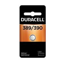 SELECTA® Duracell® D389/390PK Keyless Entry Non-Chargeable Button Cell Battery, Silver Oxide Chemical System, 1.5 VDC Nominal, 70 mAh Nominal