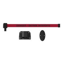 Banner Stakes PL4149 PLUS Wall Mount System, Red 