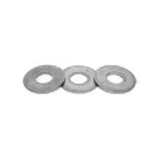 BBI 353450 Through Hardened USS Flat Washer, 7/8 in, 0.938 in ID, 2-1/4 in OD, 0.136 to 0.16 in Thickness, Medium Carbon Steel