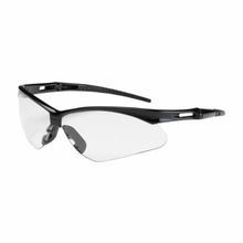 Bouton® 250-AN-10110 Anser™ Dual Lens Lightweight Protective Glasses With Adjustable Neck Cord, Anti-Scratch, Clear Lens, Semi-Rimless Frame, Black, Nylon Frame, Polycarbonate Lens, ANSI Z87.1+