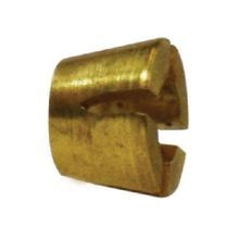 Midland Industries 38711 Slotted Sleeve Collet, Collet, 5/32 in, Split Sleeve End Style, Brass