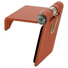 Wiring Device-Kellems HBLSCR 16 Series Heavy Duty Standard Snap Cover, Steel, Red