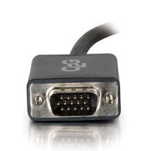 Quiktron® C2G® DisplayPort™ 54333 VGA Adapter Cable, 10 ft L, DisplayPort™ Male x VGA Male Connector, 30 AWG Copper Conductor, PVC Jacket