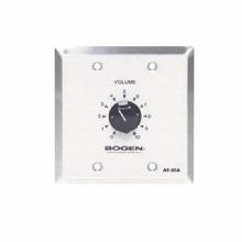 Bogen® AT35A AT Series Speaker Line Attenuator, 35 W Power Rating Dual Gang Box